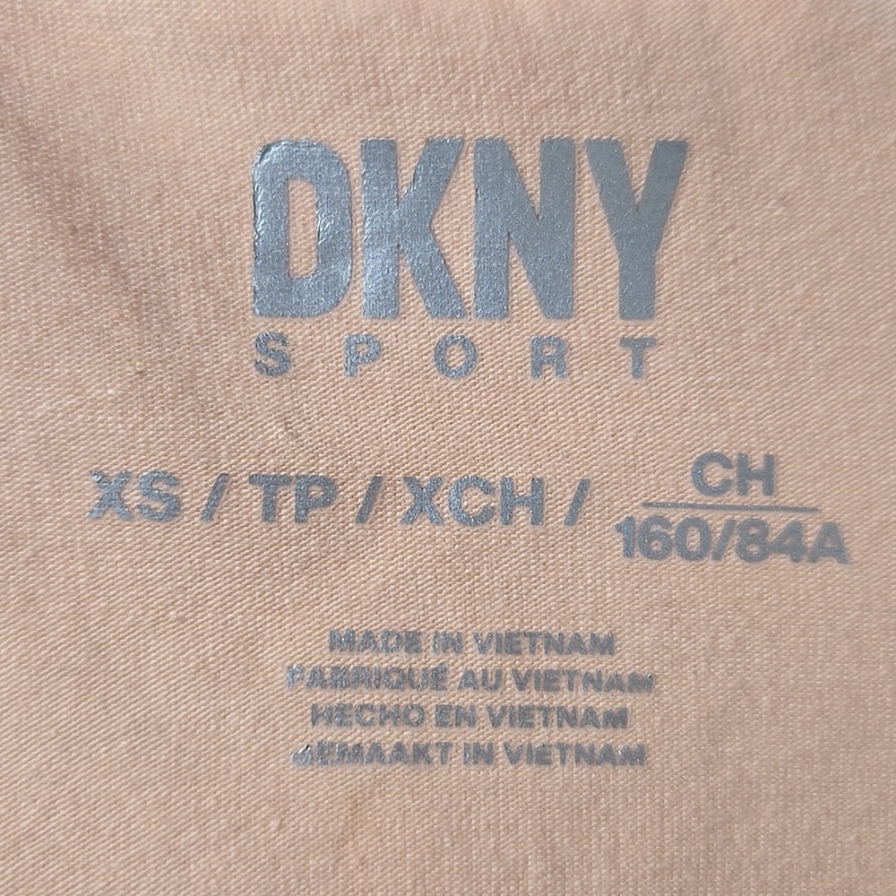 DKNY Sport Light Peachy Orange Dress Sz X-Small NWT - Picture 5 of 6